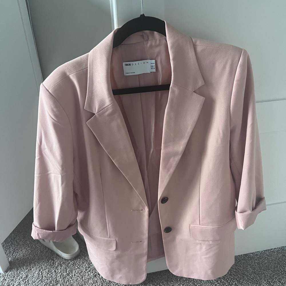 Asos Design Pink Blazer